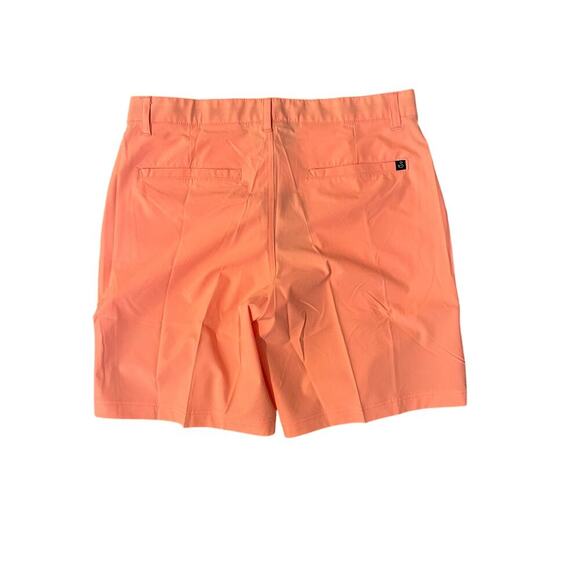 NWT Swannies Orange Repreve Recycled Polyester Chino Sully Shorts Size 34 - Picture 2 of 6